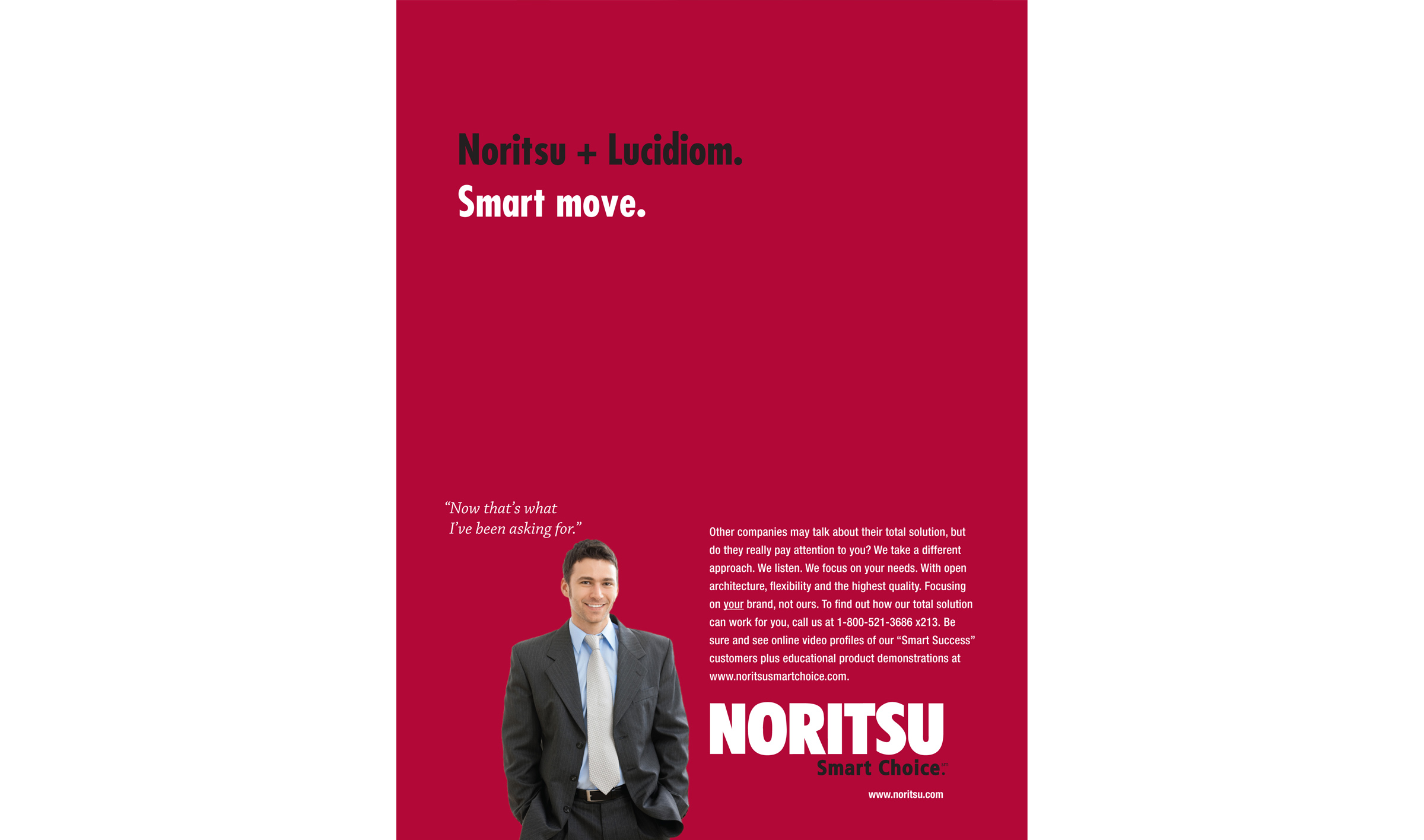 Technology Ad Agency Noritsu Ad Campaign « Group181 A Full Service