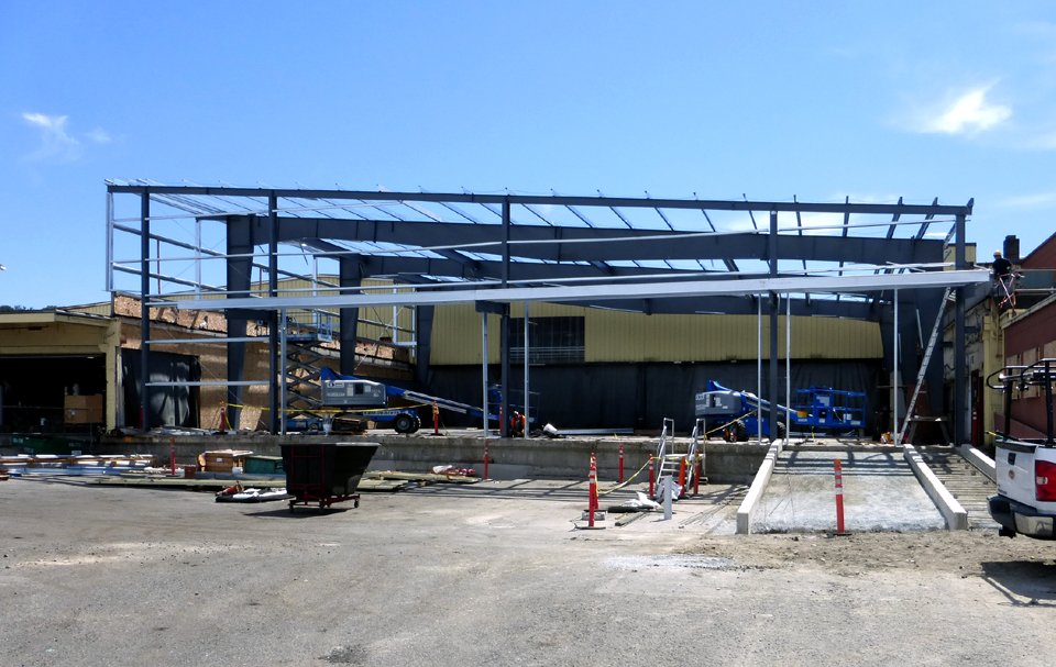 Alaskan Copper Works Early August Construction Update grouparchitect