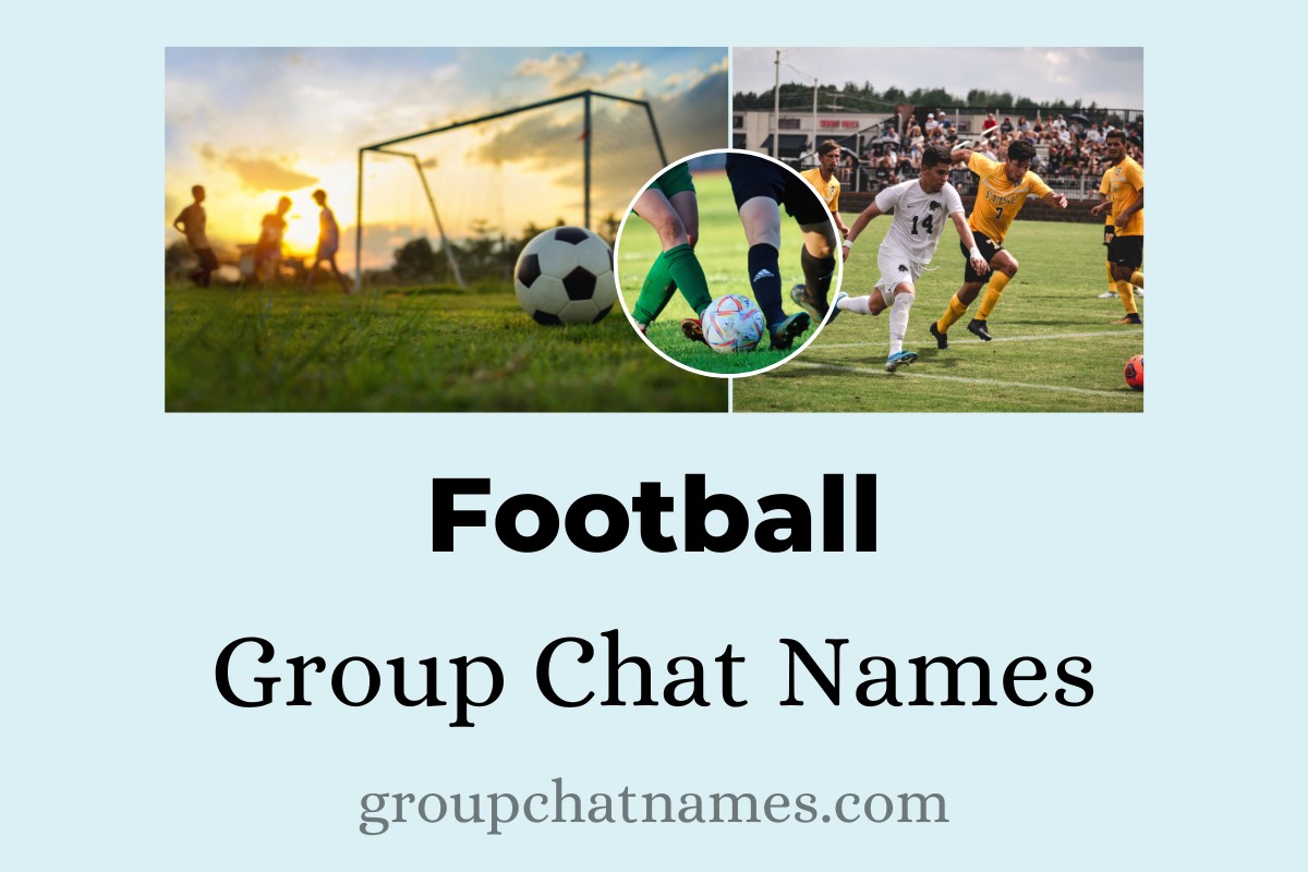 171 Football Group Chat Names That Are Pure Gold