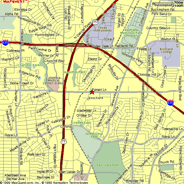 Directions to the STIL Dotted Activities, Dec 1999