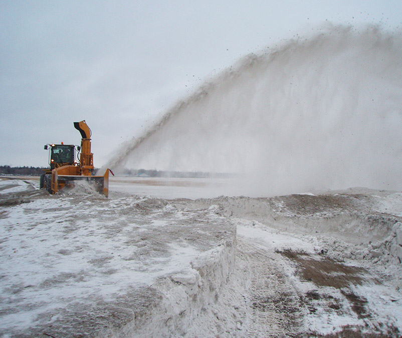 RPM220 loadermounted municipal snow blower RPM Tech