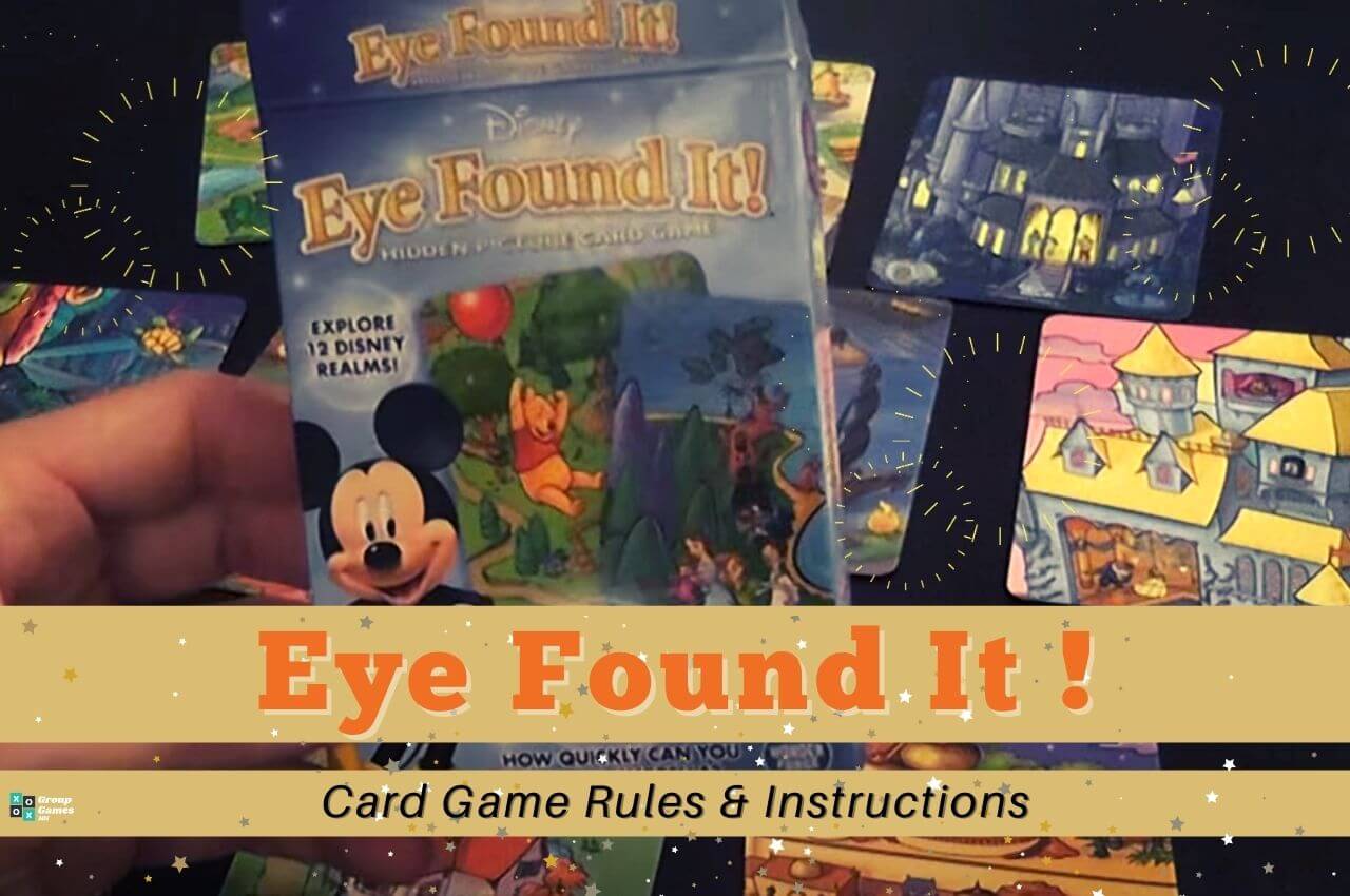 Eye Found It Card Game Instructions Group Games 101