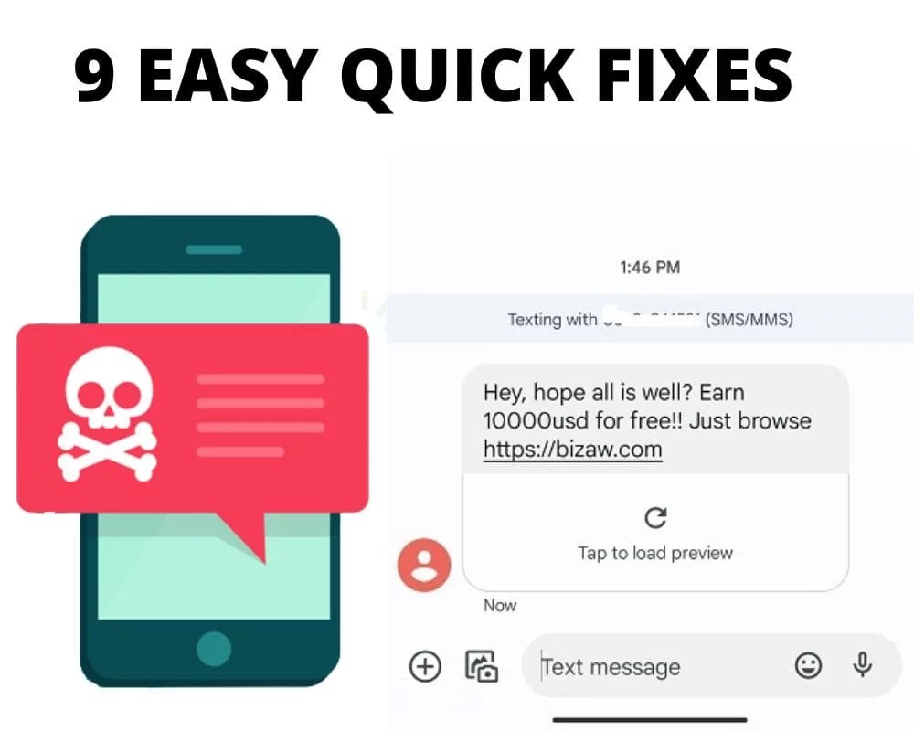 I Keep Getting Dirty Texts from Random Numbers? 9 Quick Fixes