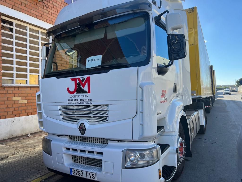 Nuestra flota Transportes Group JM Express