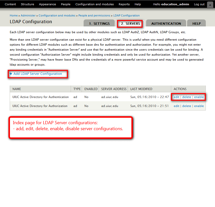 LDAP_API Module Functional Requirements and Code Stubs Drupal Groups