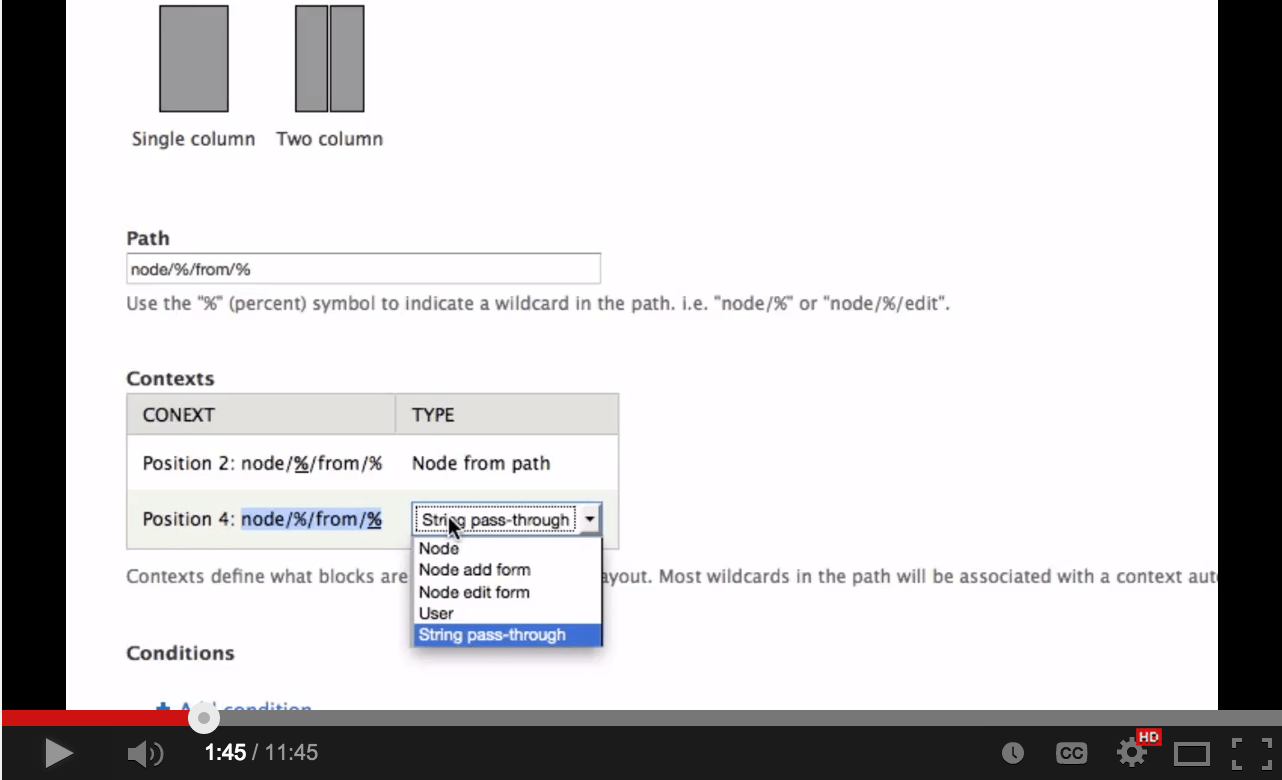 Backdrop Layouts are what Panels/Display Suite/Context should have been