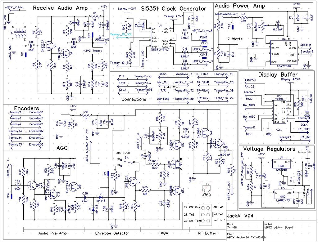 AGC Circuit for uBITX Featured in July 2019 QST Magazine