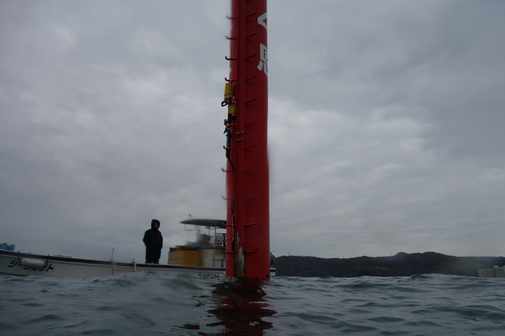 Okinawa Sea water temperature monitoring,沖縄リアルタイム海水温観測（2013.01.11