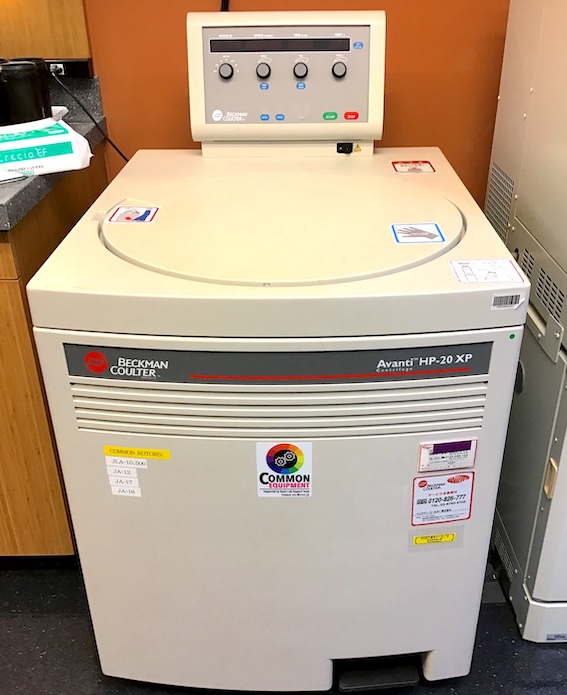 Ultracentrifuge/HighSpeed Centrifuge OIST Groups