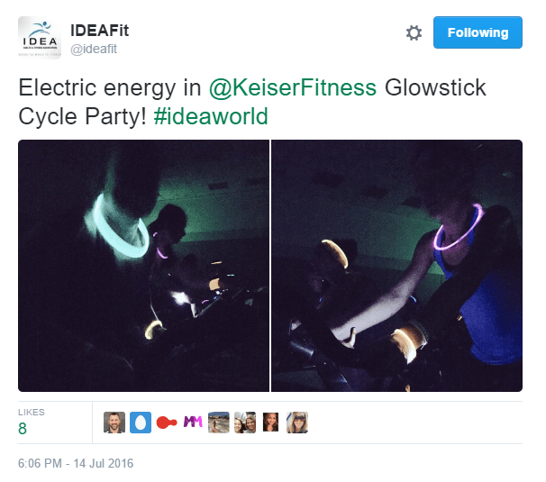 Glow Stick Cycle Party
