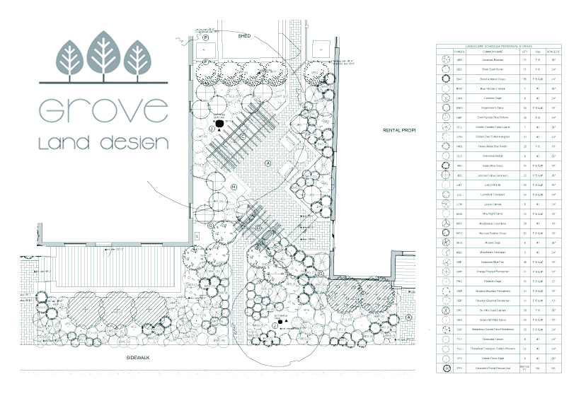 Grove Land Design Residential Landscape Design