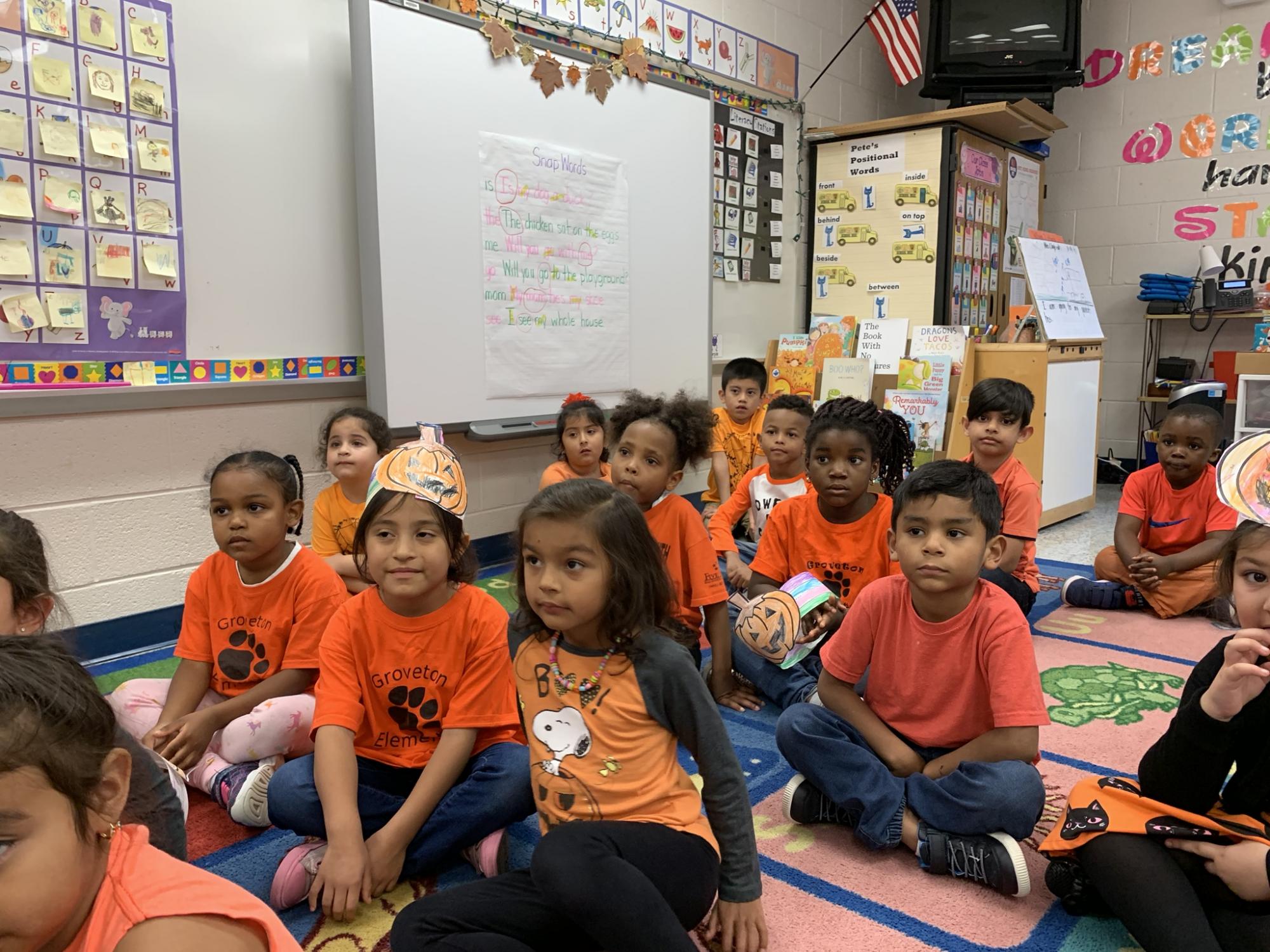Orange We Adorable! Groveton Elementary School