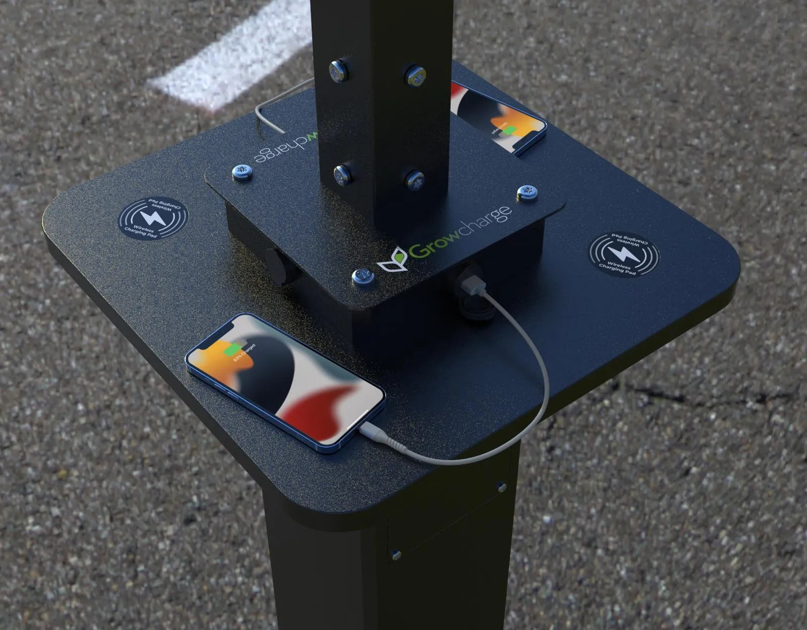 The SolMate Solar Charging Station Charging Stations GrowCharge