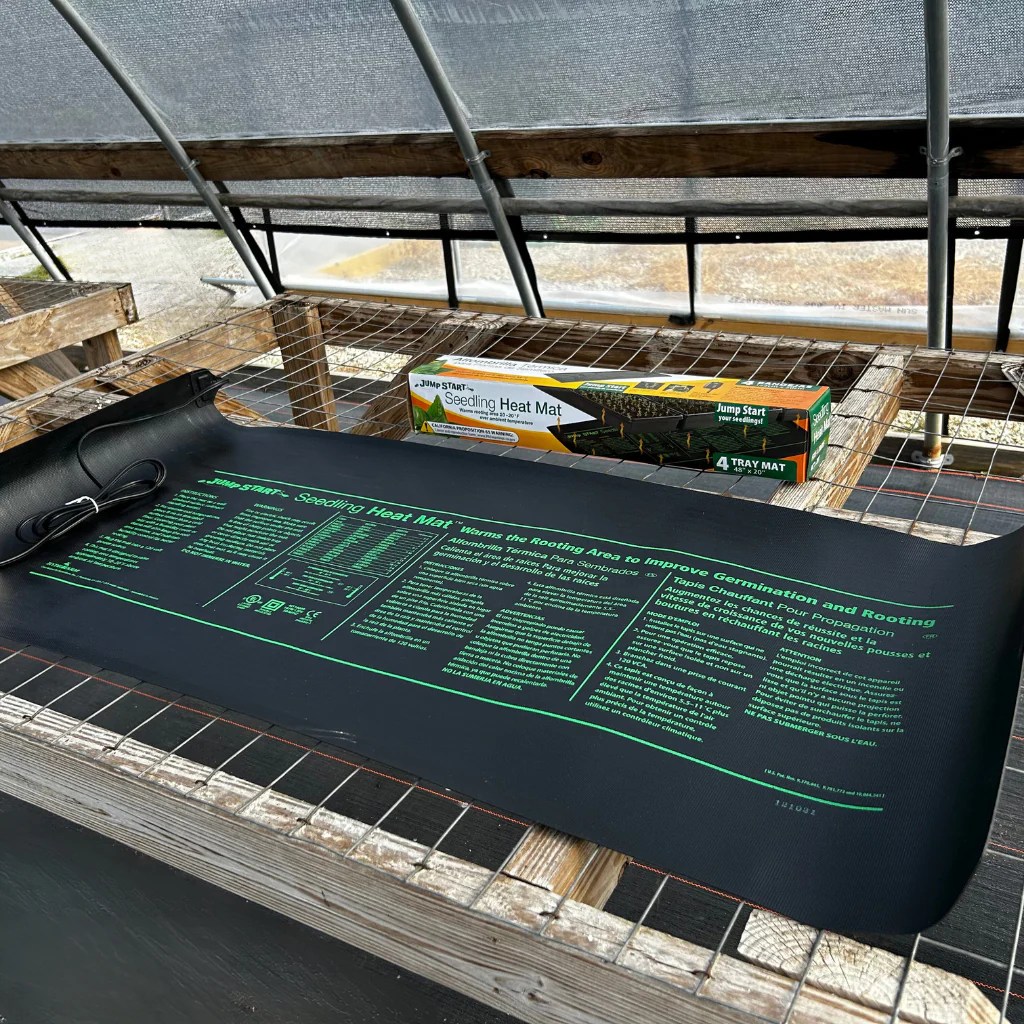 4 Tray Seedling Heat Mats Grower's Solution
