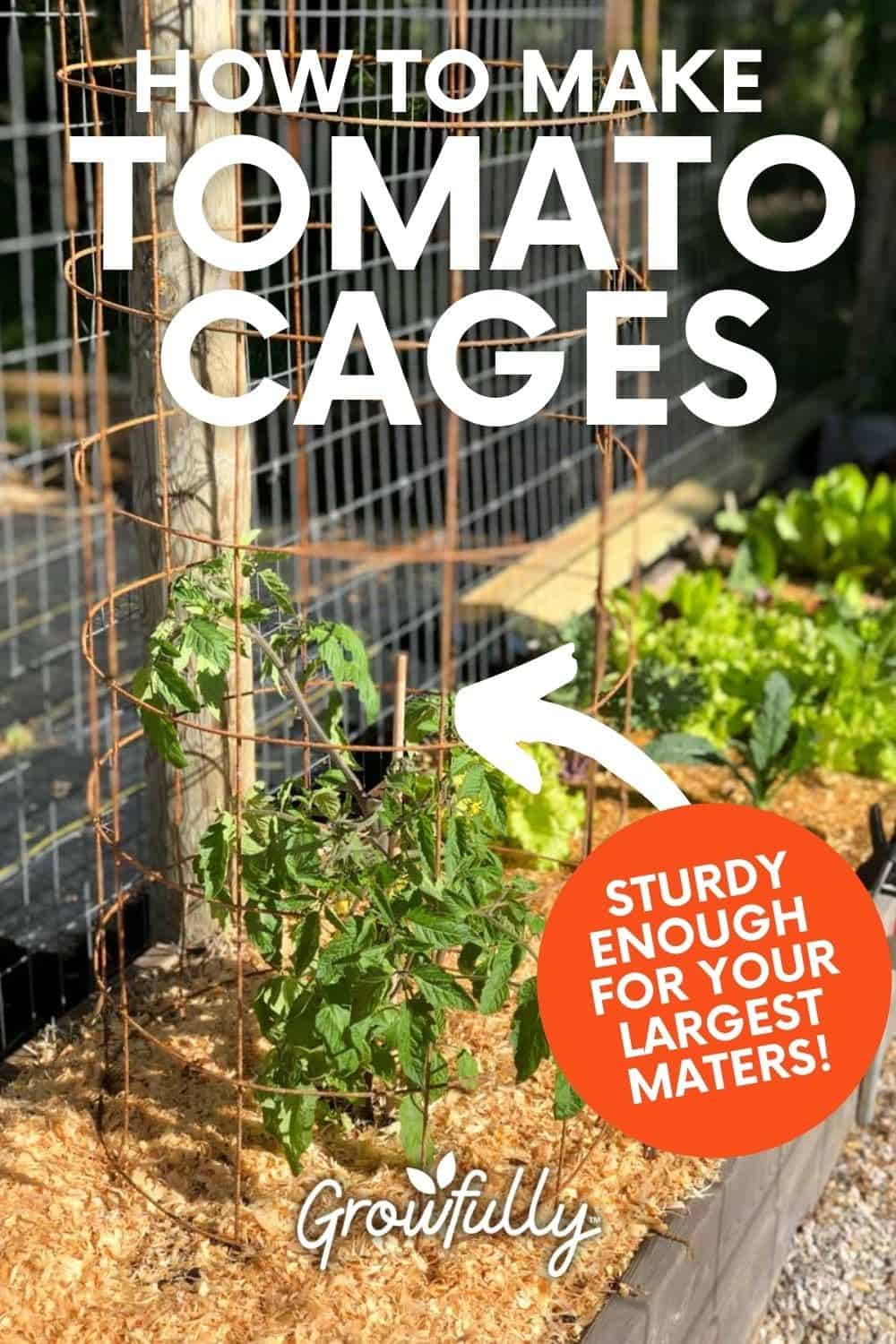 How To Make A Sturdy DIY Tomato Cage (With Pictures) Growfully
