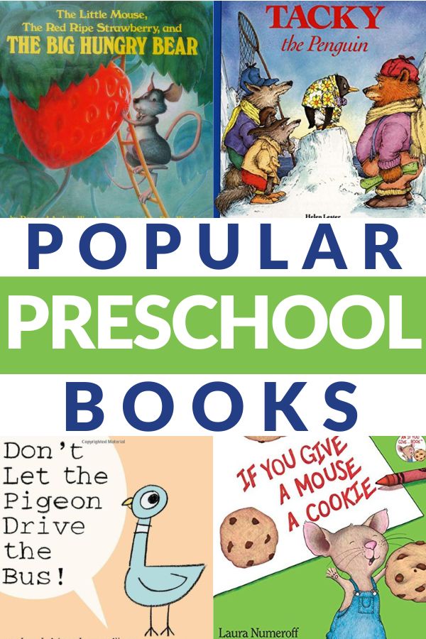 Giant List of Popular Preschool Books