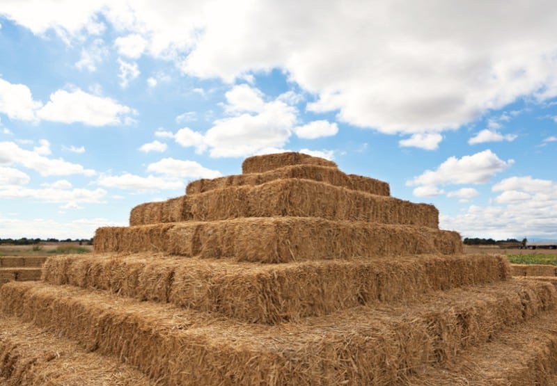 Outdoor Hay Storage Ideas Keeping Hay Without A Barn · Growing Dawn