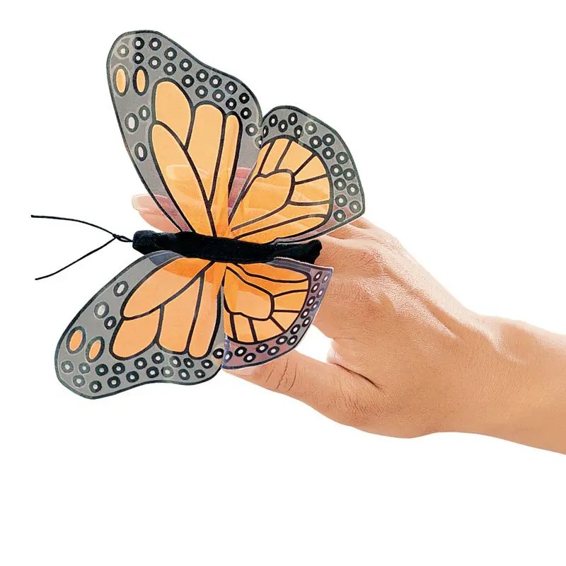 Butterfly Finger Puppet by Folkmanis Buy Finger Puppets for Children
