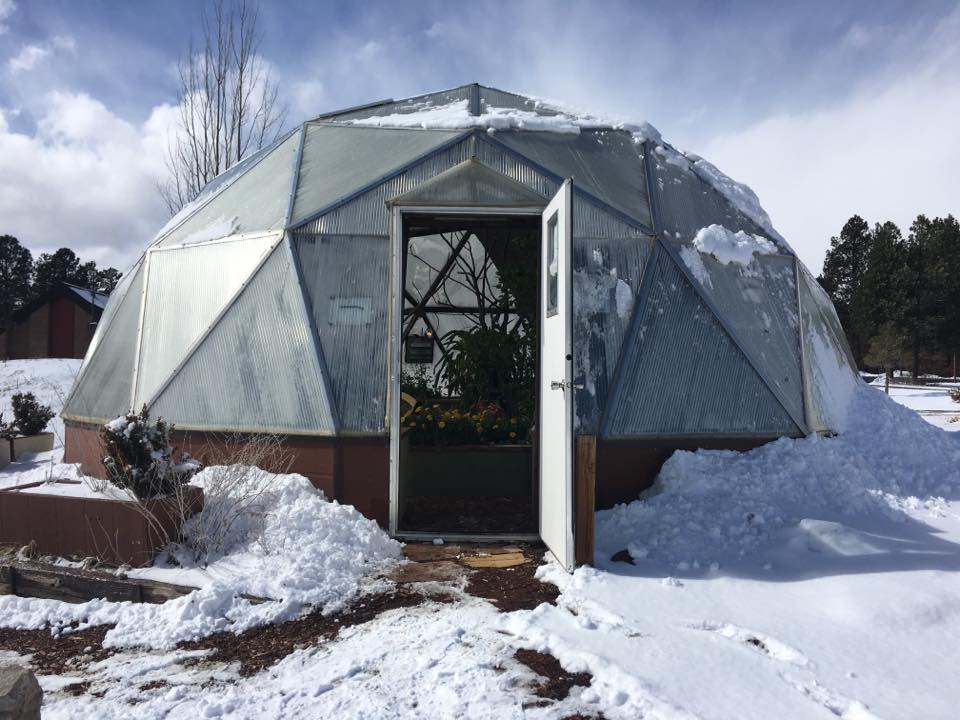 Growing Spaces Year Round Greenhouse Winter Growing and Cooling