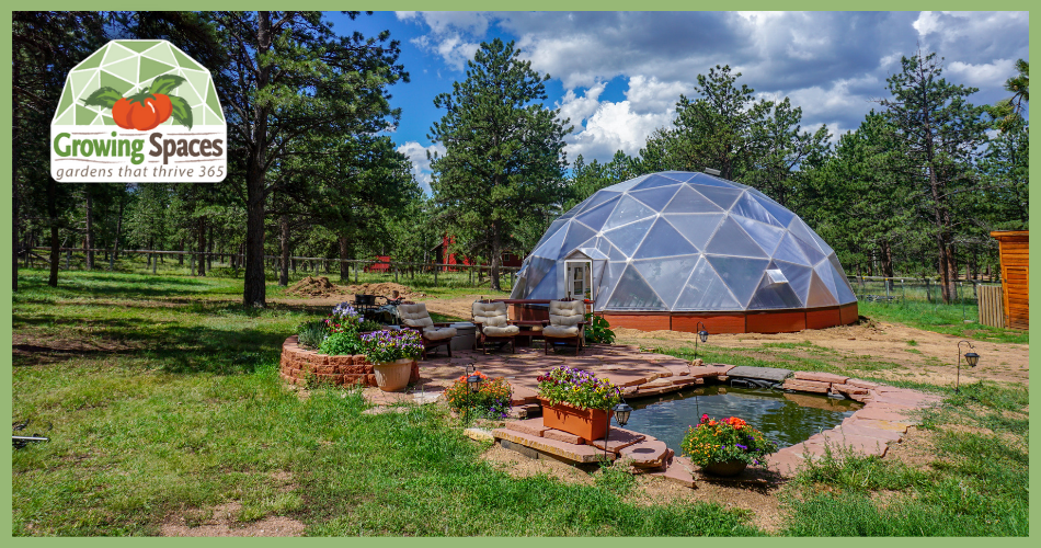 Restaurant Greenhouse Farmtotable dining with a Growing Dome