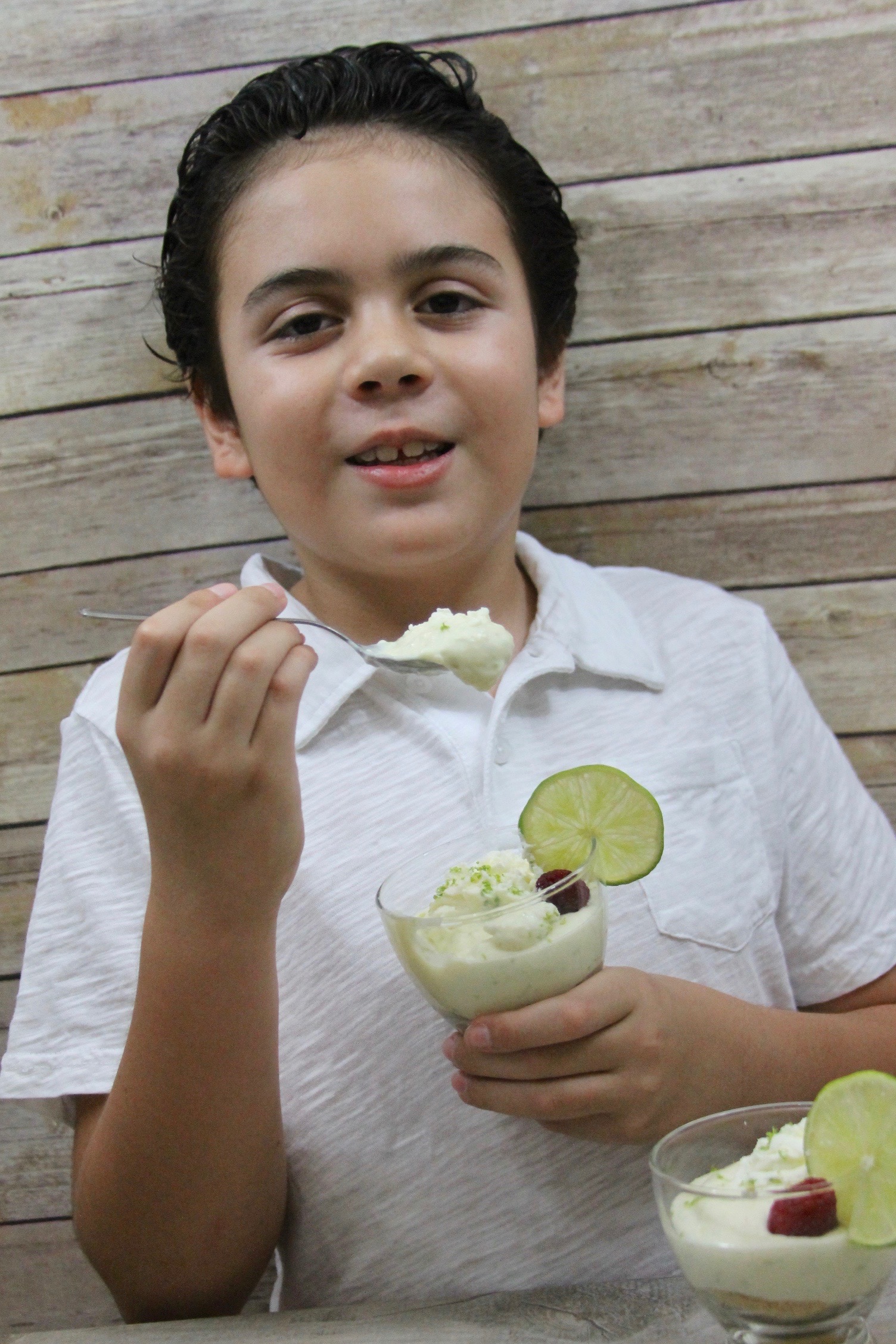 Nobake Skinny Key Lime Pie Cheesecake Cups