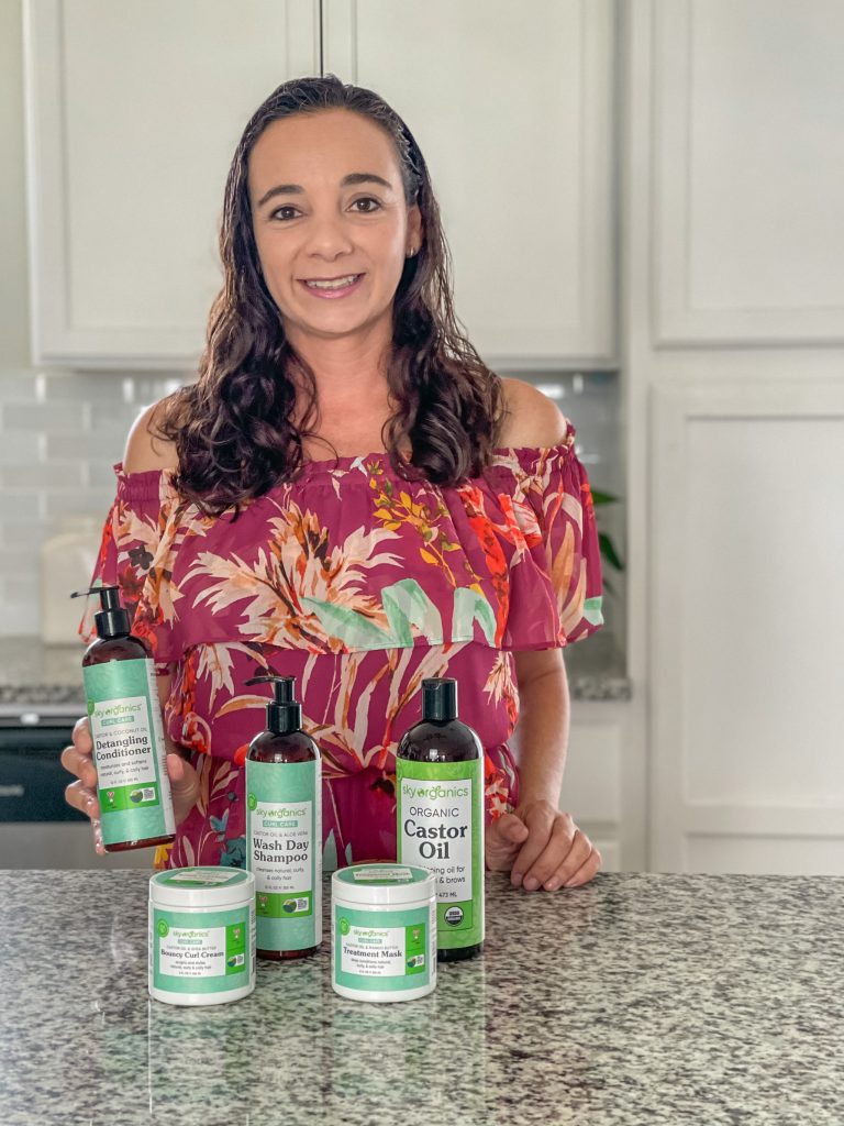 My Tips for Better Curls with Sky Organics Curl Care Line