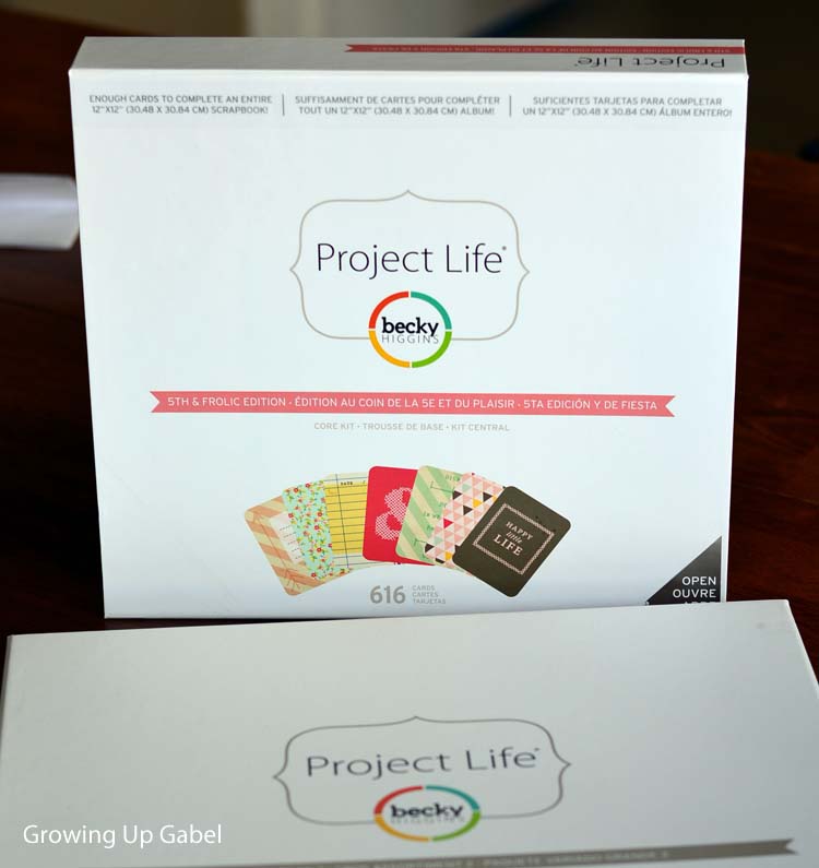 Easy Scrapbooking with Project Life Scrapbook Kit