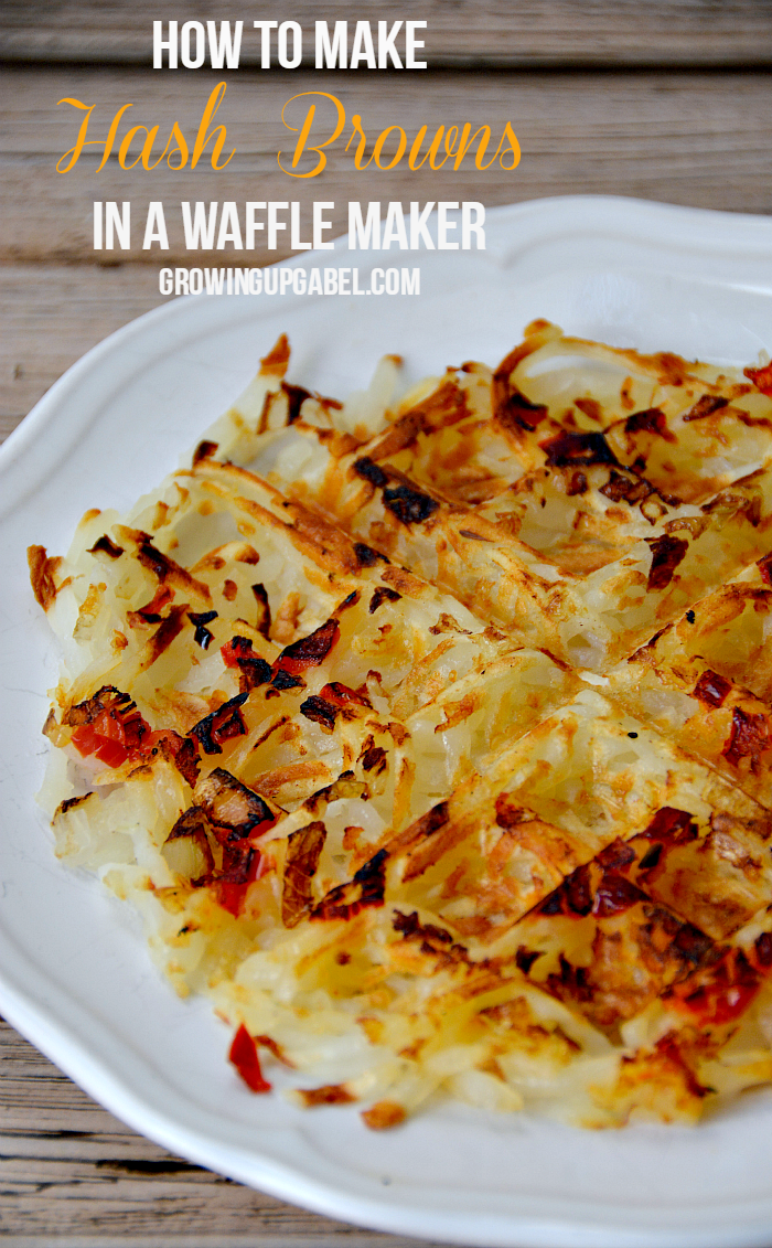 How To Cook Hash Browns in a Waffle Maker