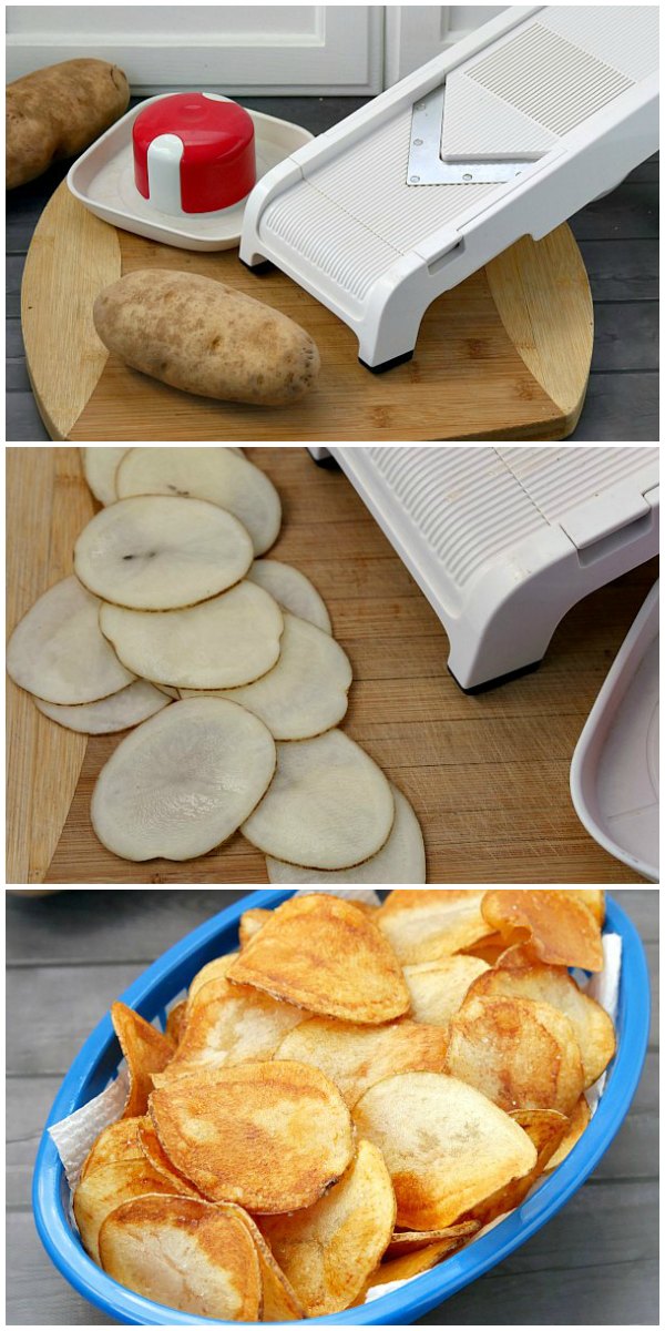 How to make potato chips at home Growing Up Gabel