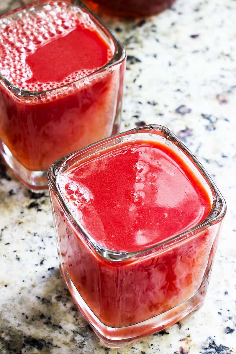 Triple Watermelon Martinis Recipe