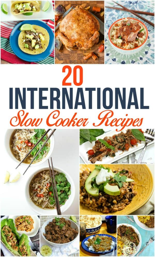 20 International Slow Cooker Recipes