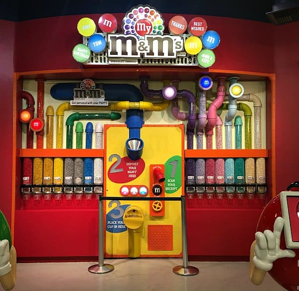 The Top 5 Things to Do at M&M'S World Las Vegas