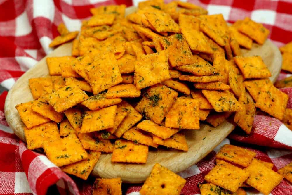 15 Minute Dill Ranch Cajun Crackers