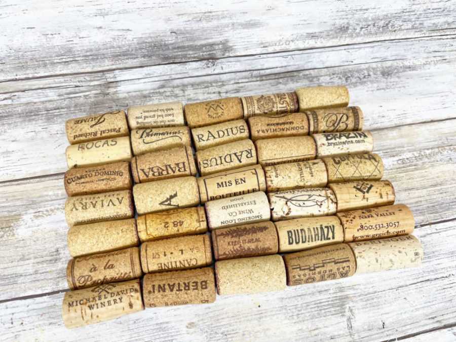 American Flag Wine Cork Craft