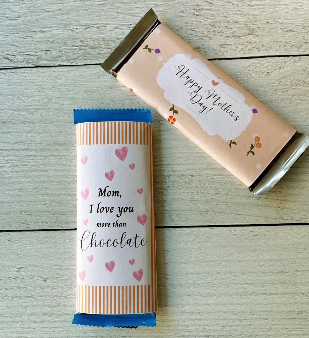 Printable Mother's Day Candy Bar Wrappers