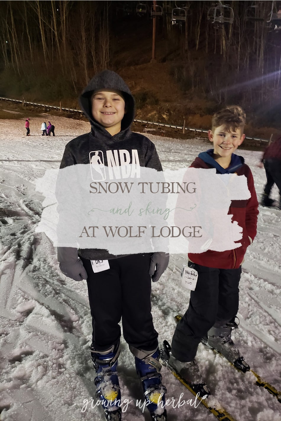 Snow Tubing & Skiing at Wolf Lodge in Mars Hill, NC Growing Up Herbal