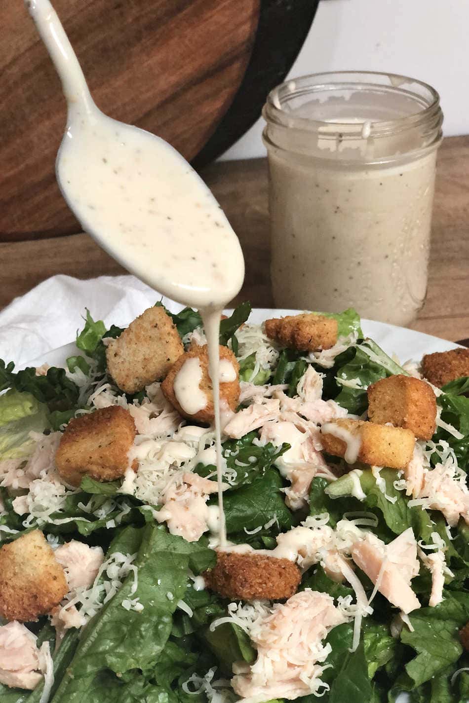 Homemade (AnchovyFree) Caesar Dressing Growing Up Herbal