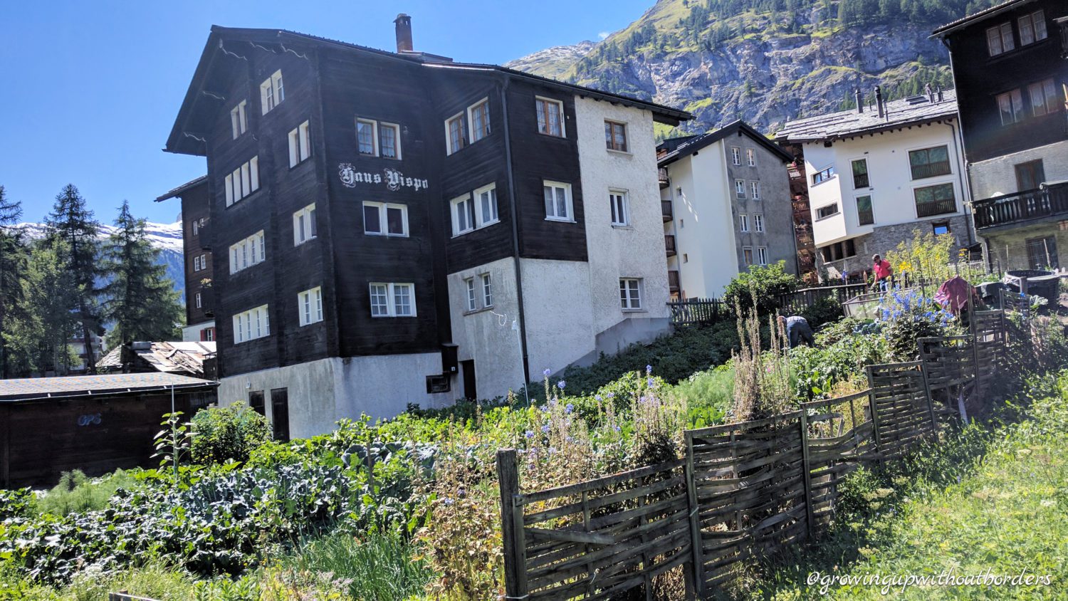 Visiting “Toblerone” chocolate Mountain Zermatt, Switzerland