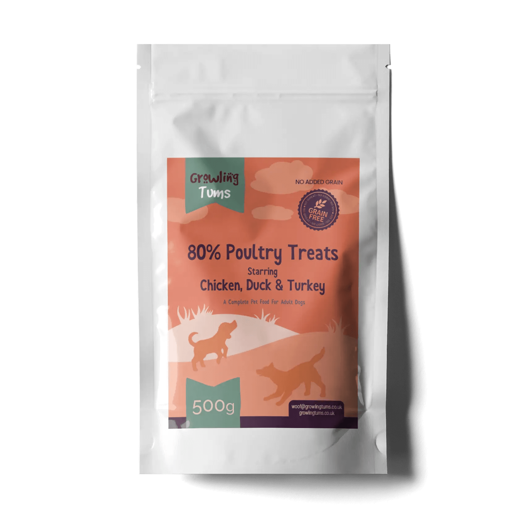 Functional Dog Treats for Healthy Dogs Growling Tums