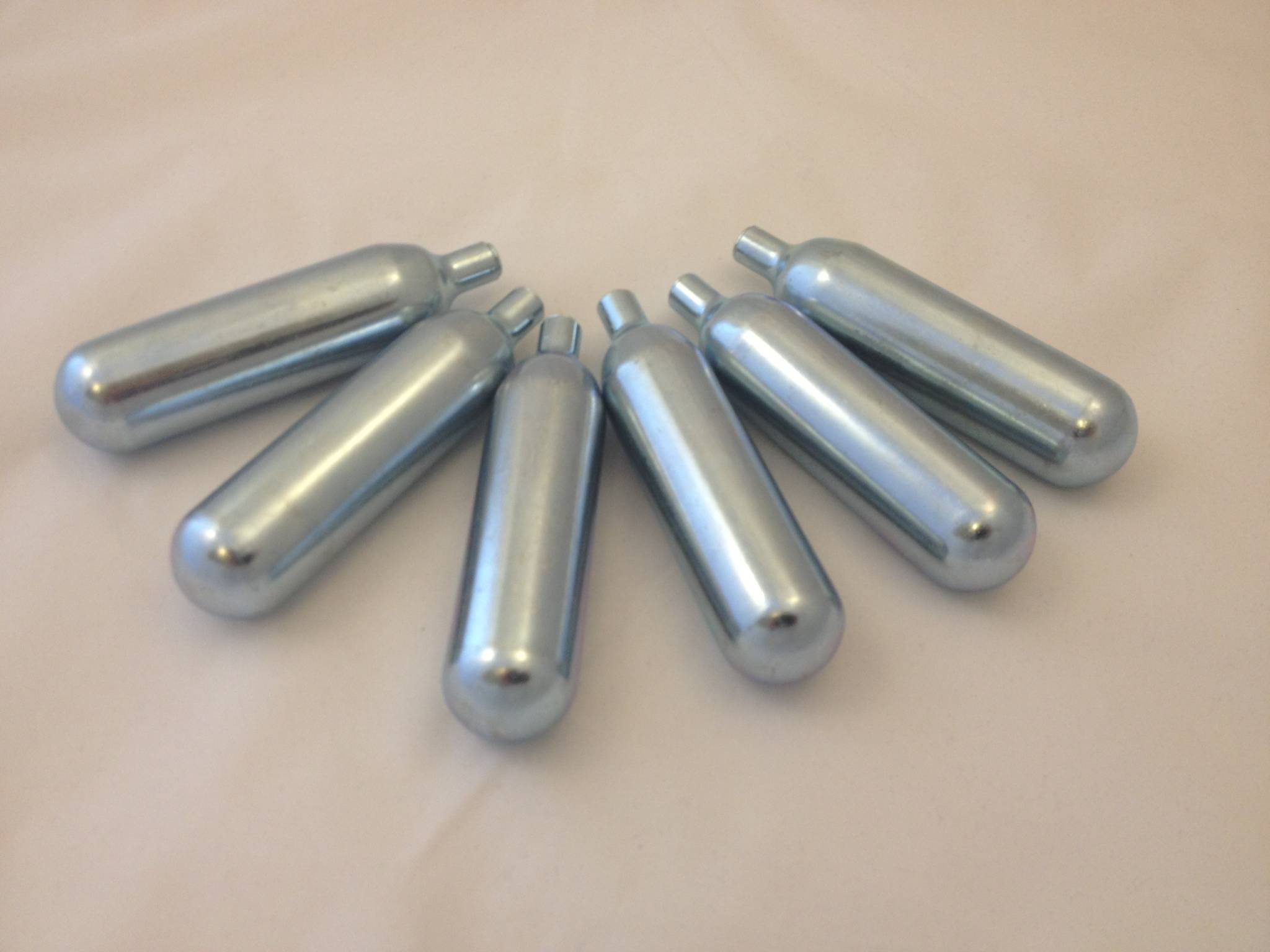 Food Grade CO2 Cartridges (6 Pack) GrowlTap The Beer Growler's Best