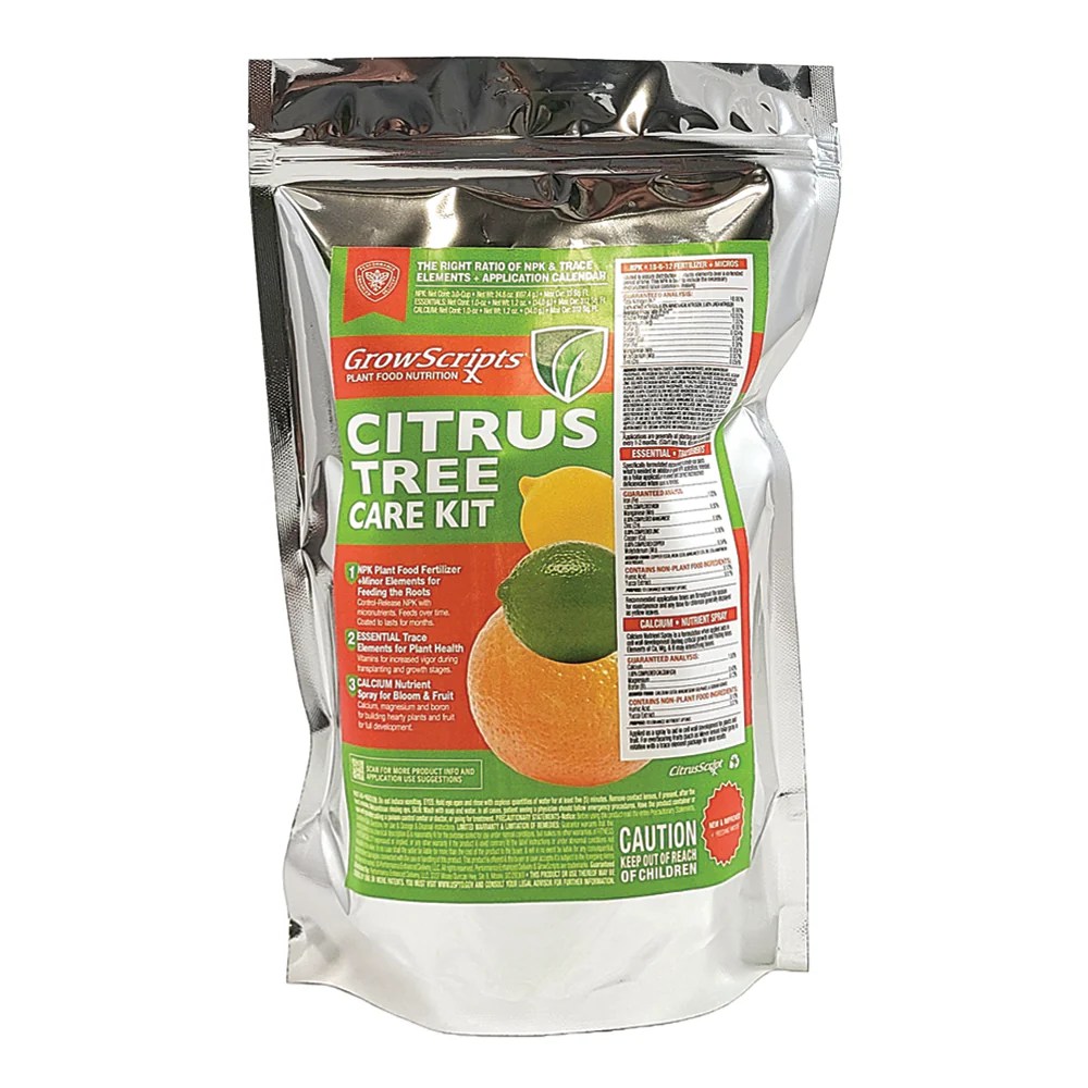 Large Citrus Tree Fertilizer Kit - Mature Trees & Big Containers