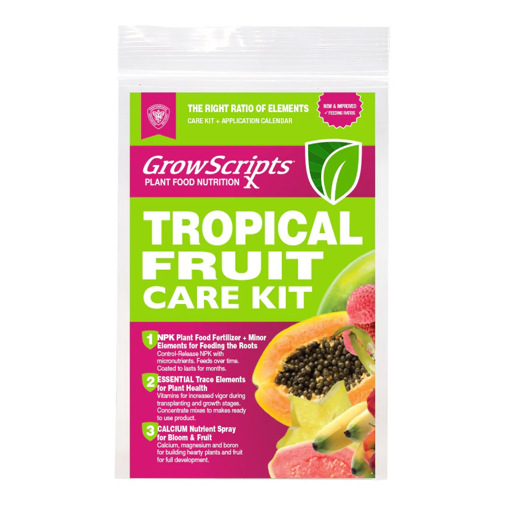Container & Large Tropical Fruit Fertilizer Care Kit – GrowScripts