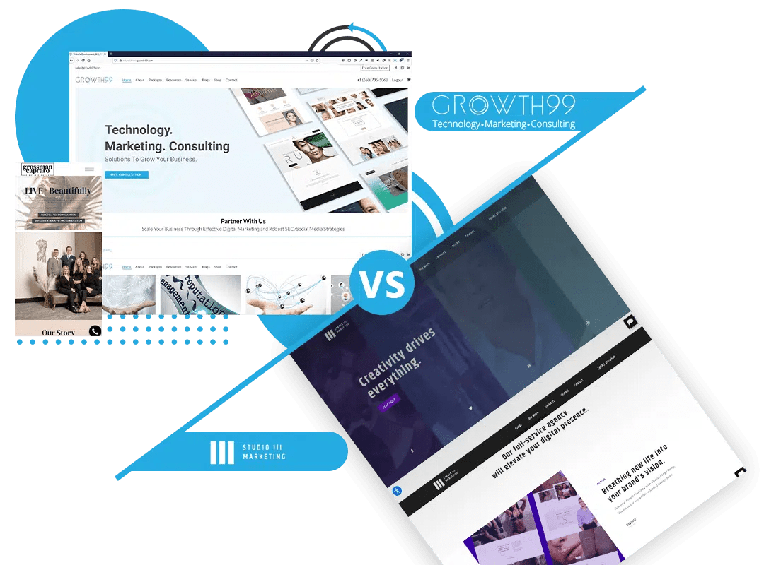 Studio III Marketing Vs Growth99 Growth99