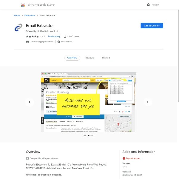 Email Extractor The Growth Gallery for Startups