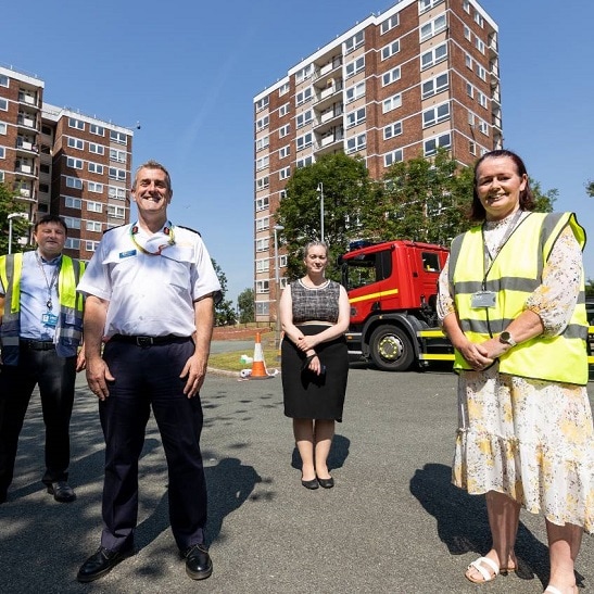 Livv Housing Group helps fire service prepare for major incidents in
