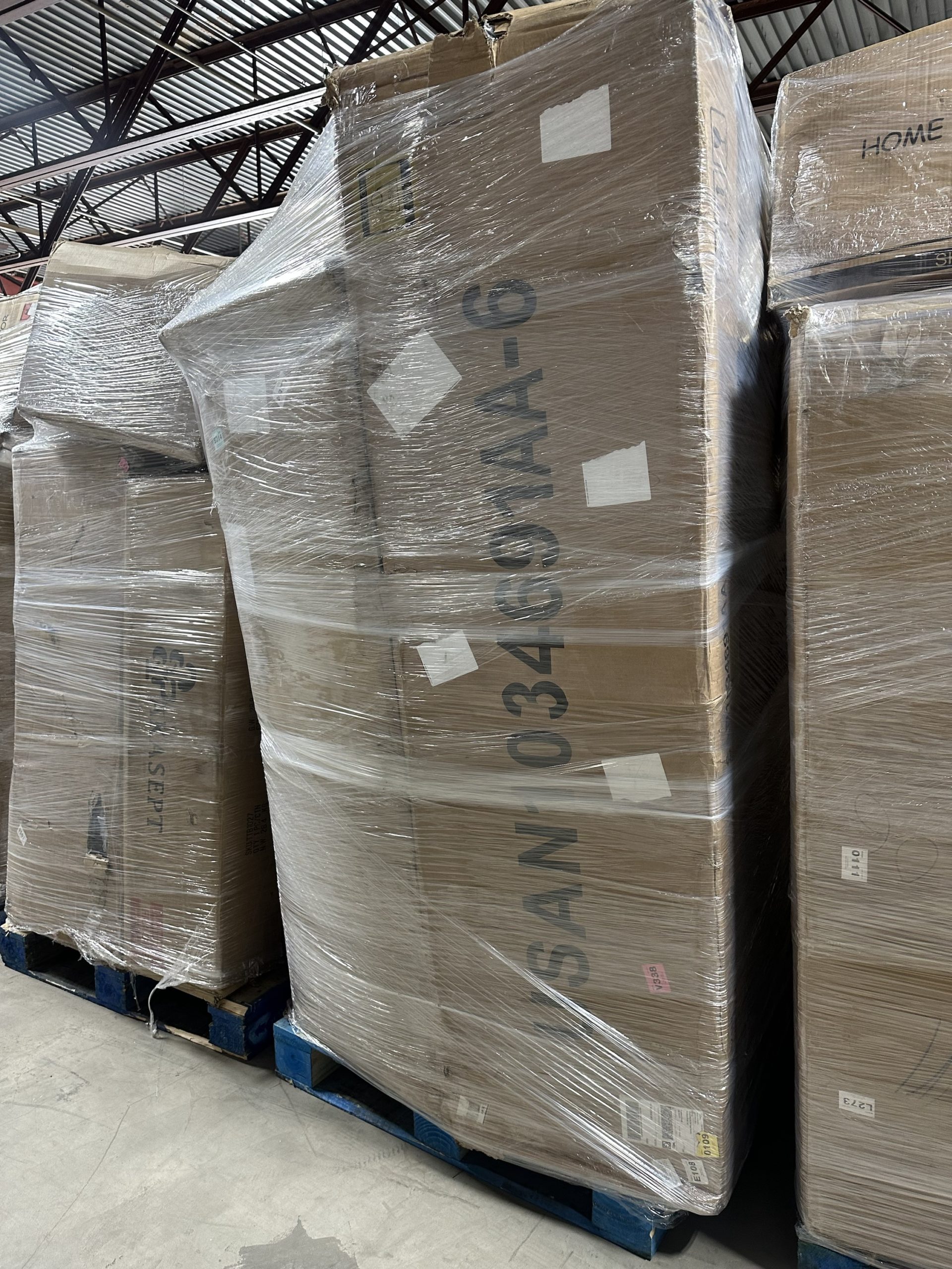 Stacked Furniture Pallets PICK UP ONLY GRP Liquidations