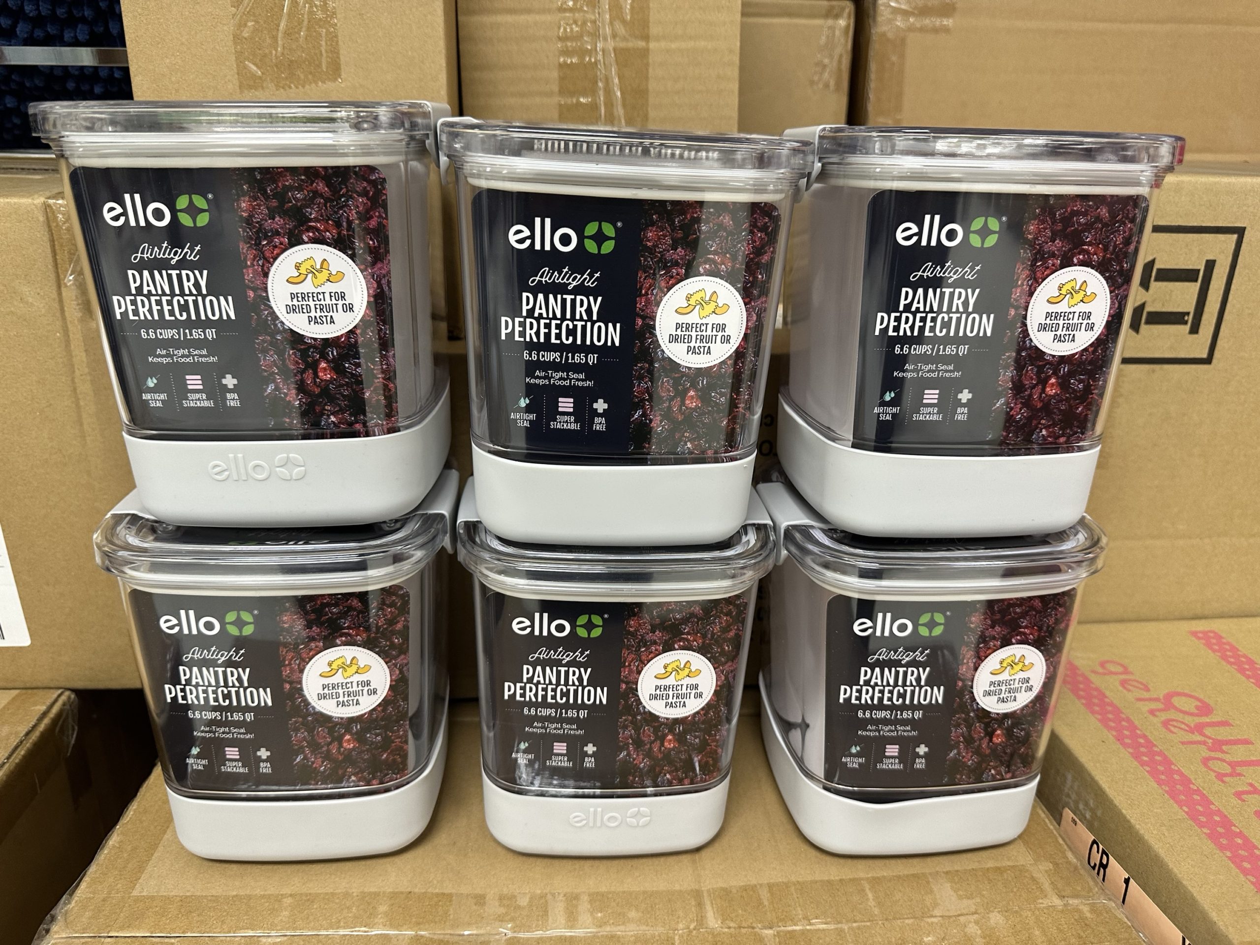 Ello Airtight Pantry Perfection Containers Casepack GRP Liquidations