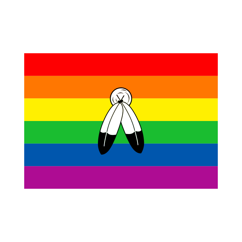 TwoSpirit Pride Flag Grand Rapids Pride Center