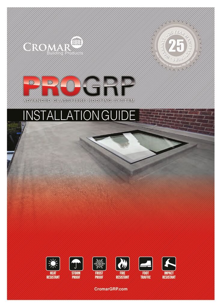 Cromar PRO GRP Roofing Topcoat (20kg) GRP UK LTD