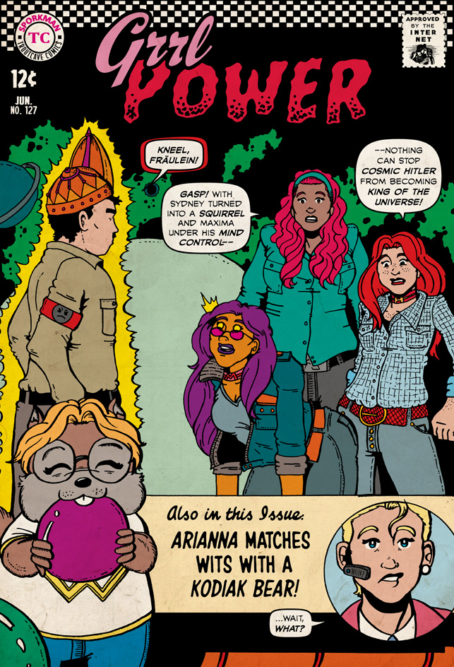 Grrl Power Grrl Power Guest Comic John Troutman